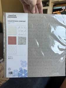 Creative Memories Vellum Paper Pack - 5 Sheets 12x12 NEW Countryside Comfort - Picture 1 of 2