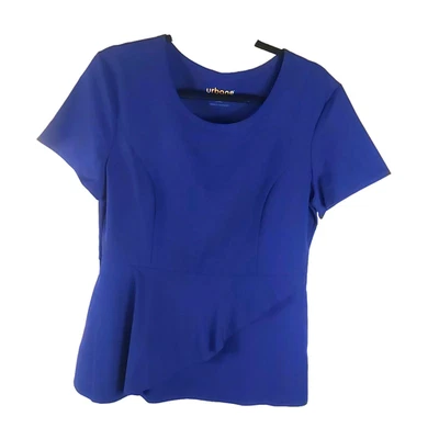 Blusa Médica Urbane Innovation Lab Para Mujer Pequeña Azul Marino Falda Acampanada Foto 1 de 4