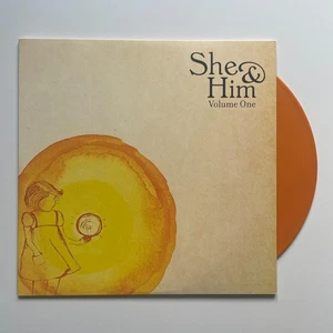 She & Him - Volume One Orange Vinyl LP, 2012 | Country Indie Rock Folk - Picture 1 of 14