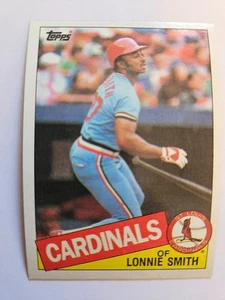 1985 TOPPS LONNIE SMITH #255 NM - Picture 1 of 1