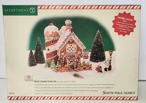 DEPT 56 NORTH POLE SERIES ELFLAND GINNY'S COOKIE TREATS SET IN BOX - Bild 1 von 2
