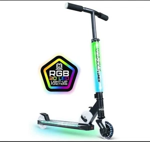 Madd Gear LumenLight up Scooter RGB Handlebar & Deck 20 Flashing Modes - Picture 1 of 12