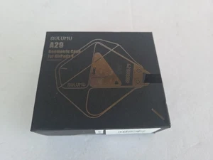 Aulumu A29 Geometric AirPods 4 Case mit Schloss | Schutzhülle mit Nylon B - Bild 1 von 4