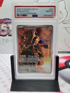 2025 Pokemon Zamazenta 201/182 Sv10: Destined Rivals Holo PSA 10 - Picture 1 of 5