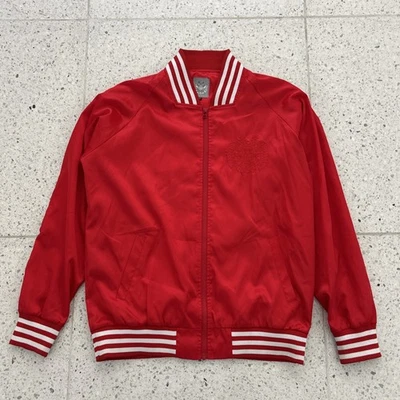 XL - 50 Duppies Japón Harajuku Rojo Nylon Chaqueta Tokyo OG 5-0 Foto 1 de 4