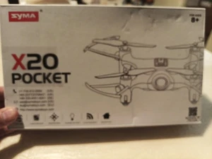 NEU Syma X20 Pocket Drohne 4 Kanal Fernbedienung Quadrocopter in blau - Bild 1 von 11