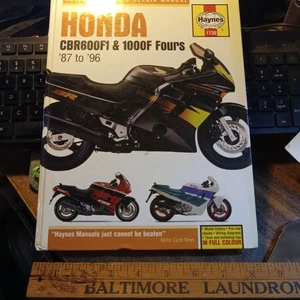 Haynes Honda Cbr600 1100 Fours Service Repair Manual Hardback - Picture 1 of 6