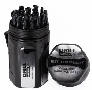 1/16 - 1/2 HSS Jobber Drill Bit Set Shatter Proof Case 29 Pieces - Picture 1 of 2