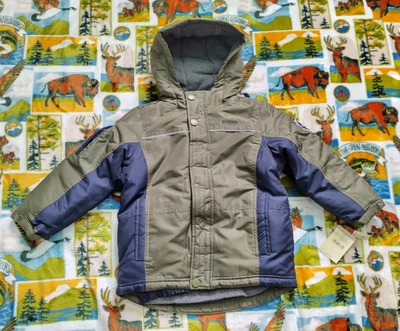 NWT OshKosh B'Gosh 4-in-1 Heavyweight Winter Jacket Size Little Kid 6 Boys - Image 1 of 4