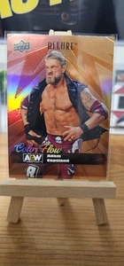 2024 Upper Deck Allure AEW Adam Copeland #CF-16 flujo de color rojo-naranja - Imagen 1 de 2