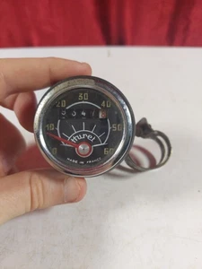 Oldtimer französischer "Huret" Fahrrad Tacho Tachometer mit Halterung - Bild 1 von 5