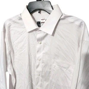 Van Heusen Oberhemd Gr. XL weiß ultra faltenfrei Stretch Regular Fit  - Bild 1 von 9