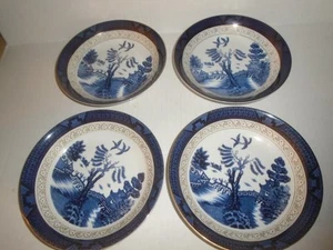 Double Phoenix Nikko Ironstone Japan Soup Bowls Made in Occupied (1945-1951) - Picture 1 of 5