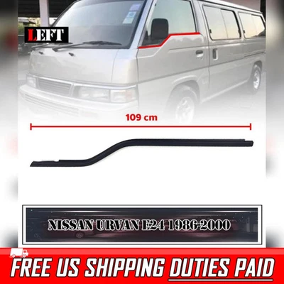 Sello Beltline de la puerta exterior izquierda para Nissan Urvan Caravan E24 1987-00 Foto 1 de 4