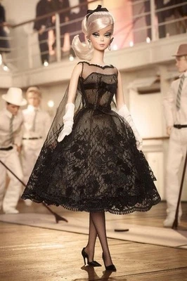 Barbie Silkstone Fashion Model Collection Cocktail Dress 2013 #X8253 NRFB - Image 1 of 4