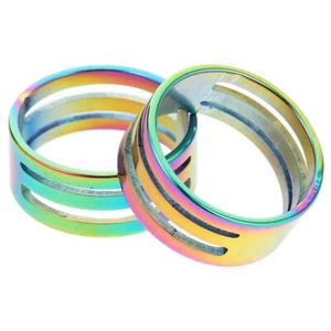 2 Pcs Stainless Steel Making Rings for Jump Opener and Closer Tool - Picture 1 of 12