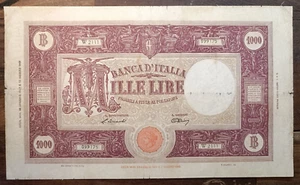 Republik 1000 Lire Grande M - Dez. 18. Januar 1947 - Bild 1 von 2