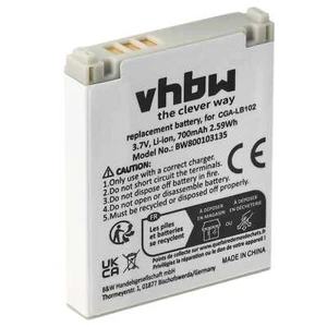 Bateria do Panasonic CGA-LB102 700mAh 3,7V - Zdjęcie 1 z 9