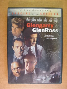 GLENGARRY GLENROSS - David Mamet  (1992 DVD) Jack Lemmon, Al Pacino, Alan Arkin - Picture 1 of 3