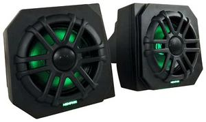 Pair Memphis Audio RNGR65FE 75w Speaker Pods For 2013-17 Polaris Ranger XP900 - Picture 1 of 9