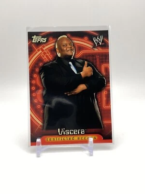 2006 Topps WWE Insider Restricted Access Viscera #36 - Image 1 of 2