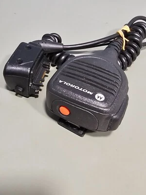 Motorola PMMN4016A LSM Mikrofon + Notruf-Taste und Audiobuchse für MTH800 - Bild 1 von 4