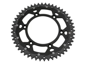 MOOSE Sprocket Aluminum/Steel Adjusts Suzuki Rm-Z 125 250 450 Dr-Z Black 50 - Bild 1 von 1
