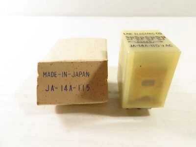 Line Electric JA-14A-115 115VAC General Purpose Relay, NEW in Box - Image 1 of 4