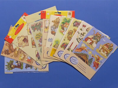 Edith‘s Creation + Plaid 3D Decoupage Blätter für Karten – 10 Sets – NP 30,10 € - Bild 1 von 4