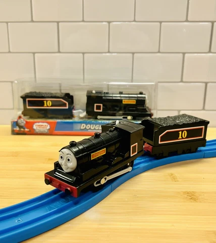 Thomas The Train TRACKMASTER (Tomy/Plarail) DOUGLAS NEW IN BOX *REPRODUCTION* Cover
