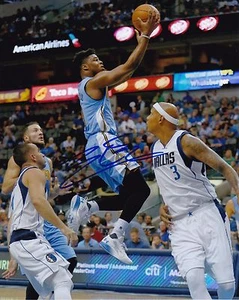 Emmanuel Mudiay autographed 8x10 Denver Nuggets  Free Shipping  #S1714 - Picture 1 of 1
