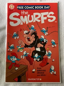 Los Pitufos #FCBD 2013 en estado bastante bueno+/casi nuevo Papercutz Press PEYO!! - Imagen 1 de 1