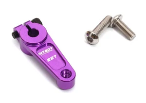 Lila Knüppel bearbeitet Legierung Servohorn 25T für Futaba Servos (r = 19 mm) - Bild 1 von 1