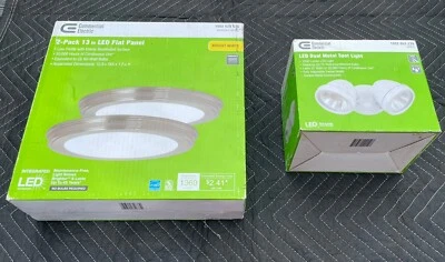 Lámparas eléctricas comerciales de níquel con cepillo redondo para interiores y foco extendido Foto 1 de 4