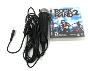 Rock Band 2 - Sony PlayStation 3 PS3 w/ Manual and microphone