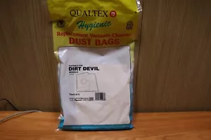 5x DIRT DEVIL DD2405, DD2409, DD2415, DD2420 Staubsauger Staubbeutel, Typ72 - Bild 1 von 3