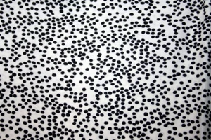 BLACK DOTS ON WHITE FROM TIMELESS TREASURES - 100% COTTON FABRIC - Picture 1 of 2