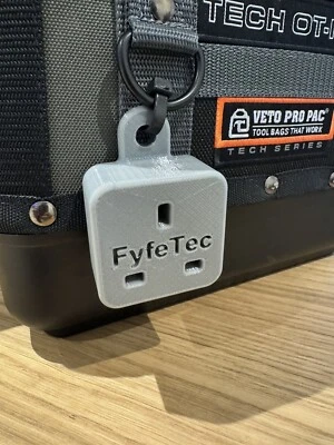 FYFETEC Electicians Socket Tester Bag Holder Mount For Fluke Kewtech Megger Martindale