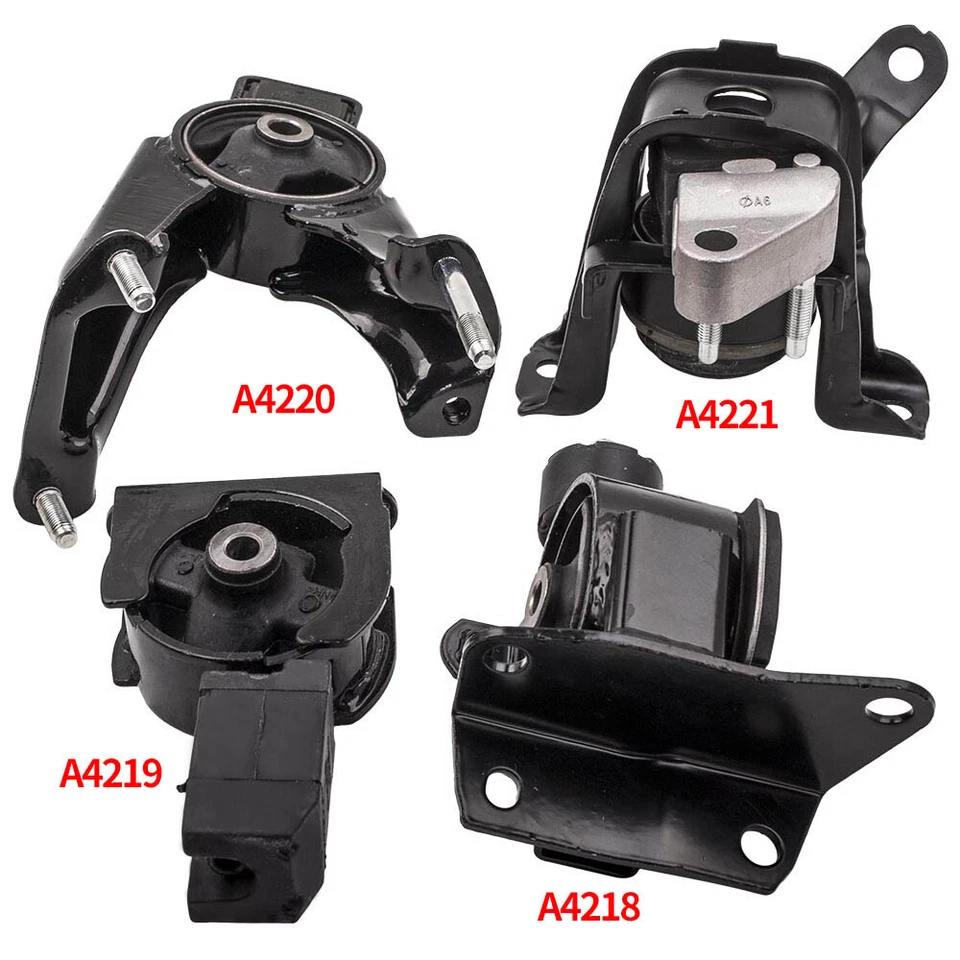 Transmission & Motor Mount 4pcs for Toyota Corolla 1.8l Automatic 2003-2008 4218