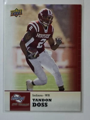 2011 Upper Deck Sweet Beginners #70 Tandon Doss - Image 1 of 2