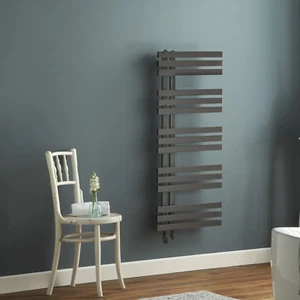 Cobham Designer 1200 x 500 mm anthrazit Handtuchheizkörper (Badeladen) | UVP: 399 £ - Bild 1 von 3