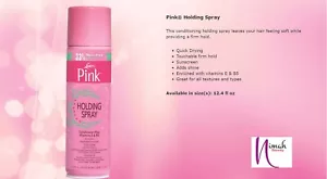 Luster's Pink Holding Spray Conditioner Plus Vitamins E & B5 366ml - Picture 1 of 3