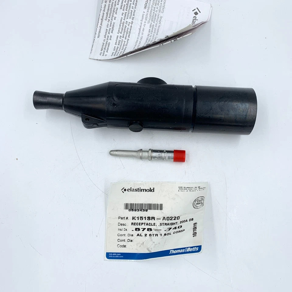 Elastimold K151SR-A0220 接触 200A 15.2KV — 第 1/4 张图片