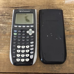 Texas Instruments TI-84 Plus Silver Edition - Tested & Works - Screen Mark - Picture 1 of 3