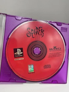 Spider The Video Game PS1 PlayStation 1 Disc Only Very Good Tested - Picture 1 of 5
