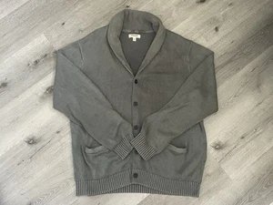 Cárdigan GoodThreads cuello chal abotonado para hombre talla 2XL alto - Imagen 1 de 5