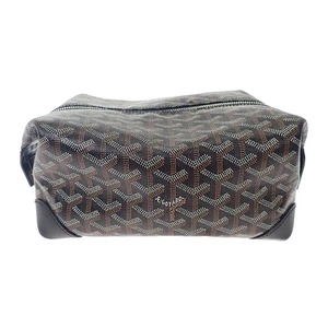 GOYARD BOWLIN025TY01CL01P Handbag black PVC mens - Picture 1 of 12