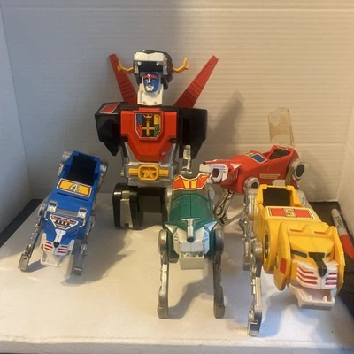 "Figura de 5 leones Voltron 1984 14"" World Events Productions". -.PARA PIEZAS LEER  Foto 1 de 4