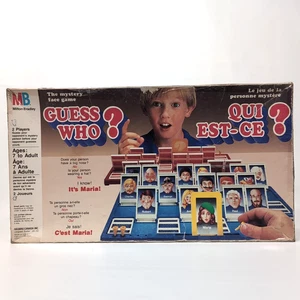 Vintage 1991 Milton Bradley Guess Who? Classic Board Game – Complete Cards, Box - Picture 1 of 6