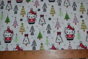 Cotton quilting fabric, Sanrio Hello Kitty Christmas, 44" x 1.9 yards - Picture 1 of 10